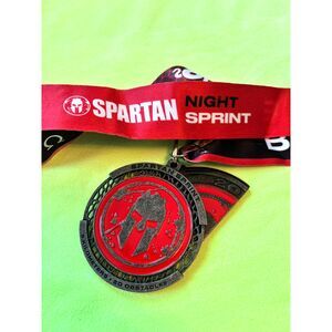 2024 Spartan NIGHT SPRINT Finisher  w/ Delta Wedge
